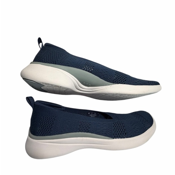 Ryka Maisey Dark Blue Knit Slip-Ons Womens Sz 9 - Picture 5 of 10